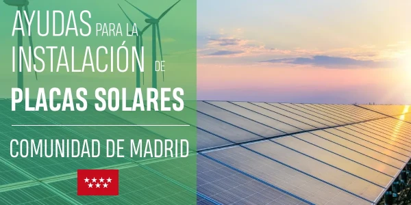 Ayudas energías renovables Comunidad de Madrid