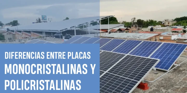 Diferencias entre placas monocristalinas y policristalinas
